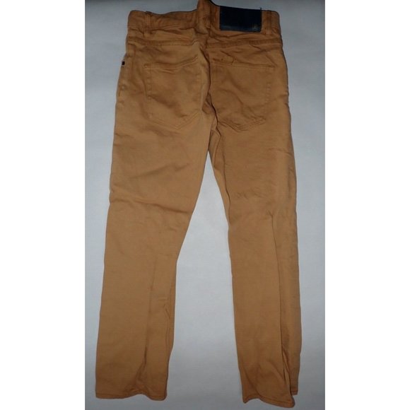 Jack Threads Slim Straight Jeans Men's 31 30 Brown Denim Pants Button Fly - Picture 4 of 5